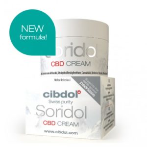 Crème de CBD Soridol de Cibdol